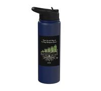 Non esiste una cosa come troppi germogli di microgreens Stainless Steel Insulated Water Bottle