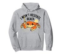 Non esiterò, Beach Love Beachlife Apparel Felpa con Cappuccio