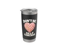 Non essere auto Conchas Pan Dulce Messicano Latina Mujer Concha Bicchiere termico in acciaio inox doppia parete