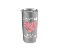 Non essere auto Conchas Pan Dulce Messicano Latina Mujer Concha Bicchiere termico in acciaio inox doppia parete