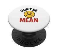 Non essere cattivo faccia accigliata PopSockets PopGrip Adesivo
