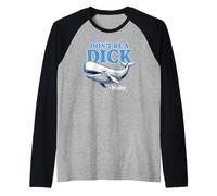 Non Essere Un Cazzo - Moby Divertente Maglia con Maniche Raglan