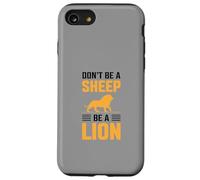 Non essere una pecora Sii un leone Custodia per iPhone SE (2020) / 7/8