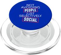 Non evitare le persone ... solo selettivamente sociale PopSockets PopGrip per MagSafe