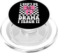 Non faccio drammi Gli insegno insegnante di teatro Teatro PopSockets PopGrip per MagSafe