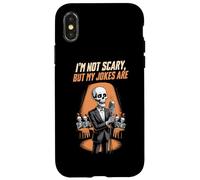 Non faccio paura, ma le mie battute sì! Battute di Halloween Custodia per iPhone X/XS