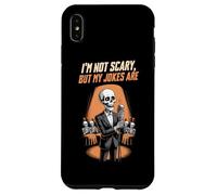 Non faccio paura, ma le mie battute sì! Battute di Halloween Custodia per iPhone XS Max