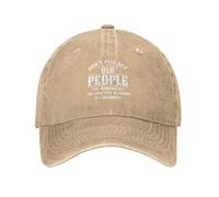 Non Far Incazzare Gli Anziani Donna Uomini Tappo Sportivo Cotone Cappello da Cowboy Casual Cappello da Sole per Golf Estivo Pesca