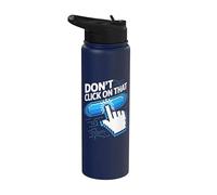 Non fare clic su quell'avviso di sicurezza informatica Stainless Steel Insulated Water Bottle