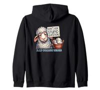 Non Fare Domande stupide strappare Il Buon Senso Felpa con Cappuccio