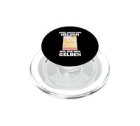 Non fare l'eroe, prendi una maglietta gialla da malato PopSockets PopGrip per MagSafe