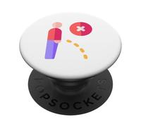 Non fare pipì non fare pipì qui PopSockets PopGrip Adesivo