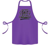 Non Fare Schifezze Con Il Tuo Batterista Grembiule In Cotone 100% Biologico