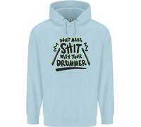 Non Fare Schifezze Con Tuo Figlio Batterista Felpa Per Bambini