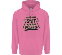 Non Fare Schifezze Con Tuo Figlio Batterista Felpa Per Bambini