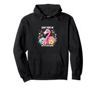 Non Farmi Mettere Giù Il Piede Flamingo Felpa con Cappuccio