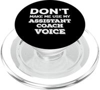 Non farmi usare il mio allenatore Voce Sport Umorismo PopSockets PopGrip per MagSafe