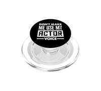 Non farmi usare il mio attore vocale attore divertente PopSockets PopGrip per MagSafe