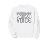 Non Farmi Usare Il Mio Sponsor Voice Funny Recovery AA Felpa