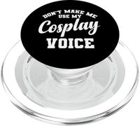 Non farmi usare la mia voce cosplay PopSockets PopGrip per MagSafe