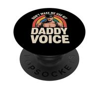 Non farmi usare la voce di mio padre retrò PopSockets PopGrip Adesivo