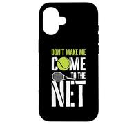 Non farmi venire a rete Vestito da tennista Custodia per iPhone 16
