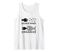 Non farti Prendere dal panico, organizzare Il Lavoratore Canotta