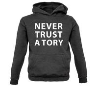 Non Fidarti Di Un Tory - Felpa Per Bambini - Elezione Labour Conservatore PM