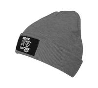 Non Fidarti Mai di Uno Chef Magro Donna Uomo Cappello in Maglia Caldo Invernale Cappelli Termico Berretto in Maglia per Corsa Bici Sci
