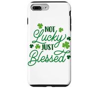 Non fortunata, solo beata ragazza del giorno di San Patrizio, trifoglio irlandese Custodia per iPhone 7 Plus/8 Plus