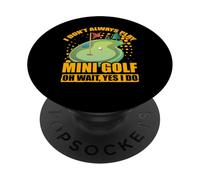 Non gioco sempre a Mini Golf oh aspetta sì lo faccio PopSockets PopGrip Adesivo