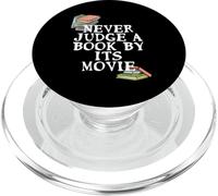Non giudicare mai un libro dal suo film - Libri Lettura Citazione PopSockets PopGrip per MagSafe
