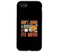 Non giudicare un libro dal suo film Divertenti lavoratori della biblioteca pubblica Custodia per iPhone SE (2020) / 7/8