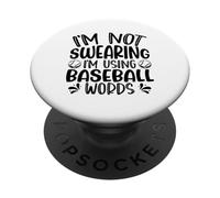 Non giuro che sto usando parole di baseball PopSockets PopGrip Adesivo