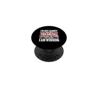 Non goffo I Just Trip and Fall Vincere Divertimento PopSockets PopGrip Adesivo