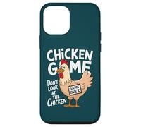 Non guardare il pollo divertente gioco di pollo Custodia per iPhone 12 mini