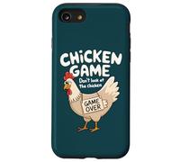 Non guardare il pollo divertente gioco di pollo Custodia per iPhone SE (2020) / 7/8