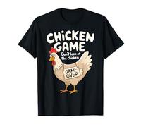 Non Guardare Il Pollo Divertente Gioco di Pollo Maglietta