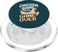 Non guardare il pollo divertente gioco di pollo PopSockets PopGrip per MagSafe