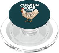 Non guardare il pollo divertente gioco di pollo PopSockets PopGrip per MagSafe