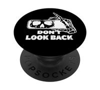 Non guardare indietro scheletro teschio PopSockets PopGrip Adesivo