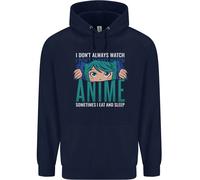 Non Guardo Sempre Anime Divertente Uomo Felpa