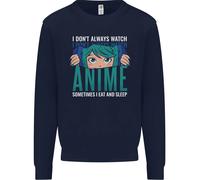 Non Guardo Sempre Anime Maglione Divertente Uomo