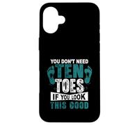Non hai bisogno di dieci dita se guardi questo buon dito amputato Custodia per iPhone 16 Plus