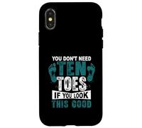 Non hai bisogno di dieci dita se guardi questo buon dito amputato Custodia per iPhone X/XS