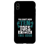 Non hai bisogno di dieci dita se guardi questo buon dito amputato Custodia per iPhone XS Max