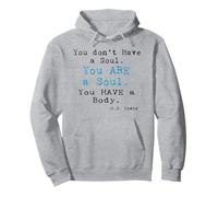Non Hai un'anima, Sei un'anima. CS Lewis T-Shirt Originale Felpa con Cappuccio