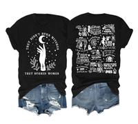 Non hanno bruciato streghe, hanno bruciato le donne - magliette da strega femminista, difendendo la dignità delle donne e rispettando le donne., Nero , XL