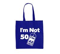 Non Ho 50 Anni, Ho 42 Anni Più IVA - Borsa In Tela - Compleanno 50 Anni Nerd