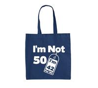 Non Ho 50 Anni, Ho 42 Anni Più IVA - Borsa In Tela - Compleanno 50 Anni Nerd